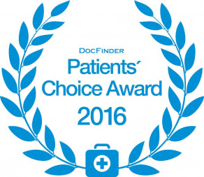 docfinder patients choice award 2016