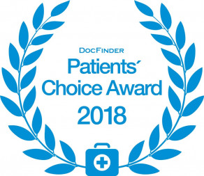 docfinder patients choice award 2018
